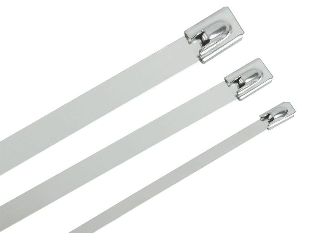 Хомут стальной ХСт 7.9х550мм (уп.100шт) IEK UHS10-D079-550-100