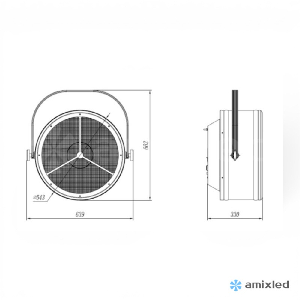 Световой прибор Amixled PATT RETRO MODEL-T