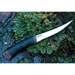 Нож АиР Fish-ka кожа 95х18