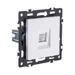 Розетка Ethernet RJ45 Cat.6, белый Kollinger Asthetik AS-017WH