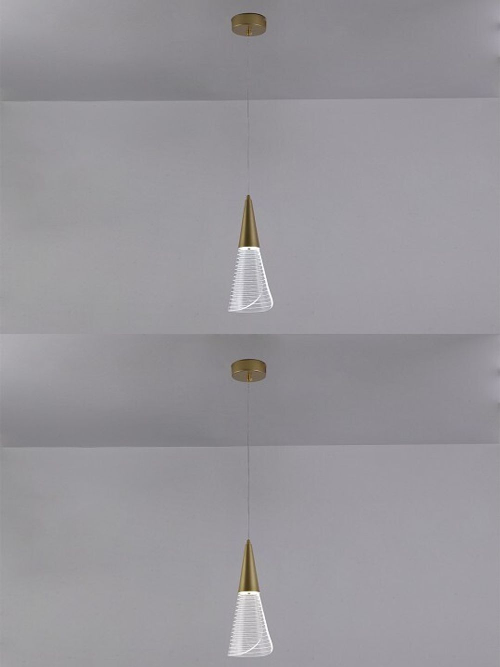 Подвесной светильник Natali Kovaltseva Triangle LED LAMPS 81117/1C