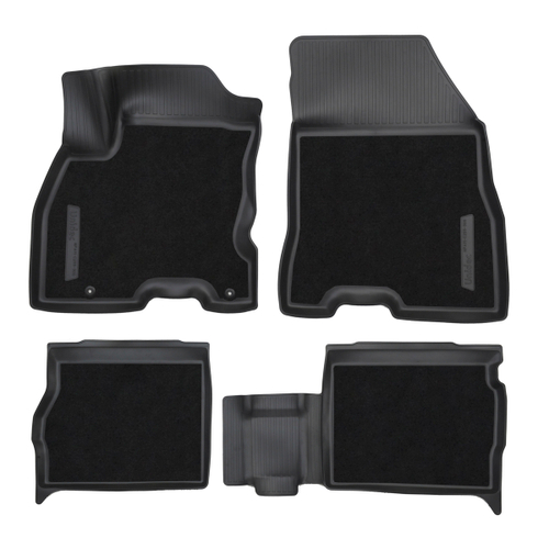 Ковры в салон Norplast/Unidec для Evolute i-PRO (2022-) Черный, арт.NPA11-C255-300-CM