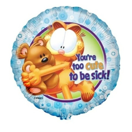 CTI Круг С РИС 18''/46 см Гарфилд с мишкой Голубой