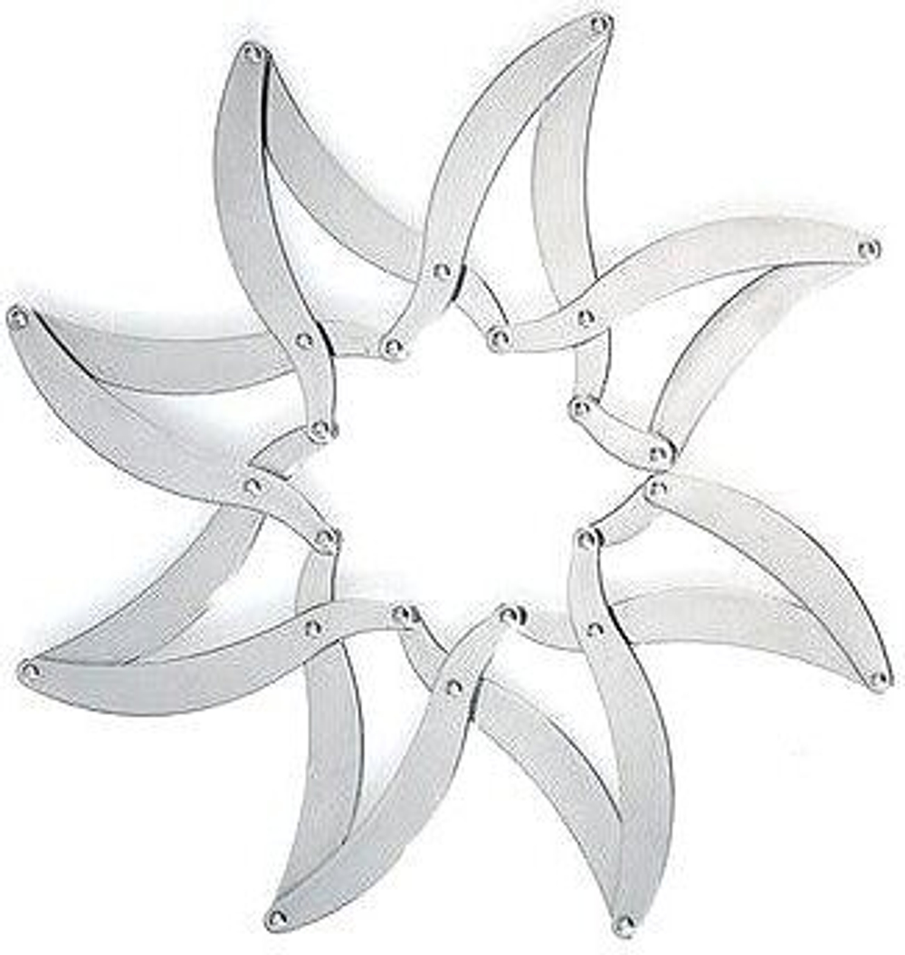 Подставка под горячее Alessi Augh!, нержавеющая сталь, 24 см
