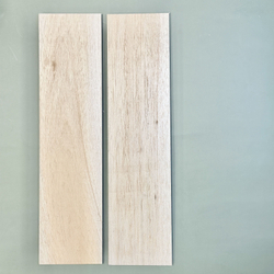 Дощечки для моделирования Бальза 100 * 400 мм, толщина 3 мм (2 штуки) /Бальса для моделирования