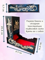 Башня для бросания кубиков Dice Tower, дайс тауэр для ДнД