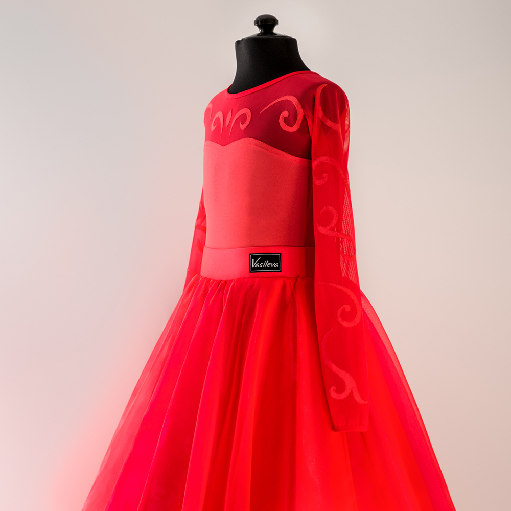 платье бальные танцы сшить на заказ