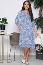 Платье Инара (голубое) П10604 LT Collection