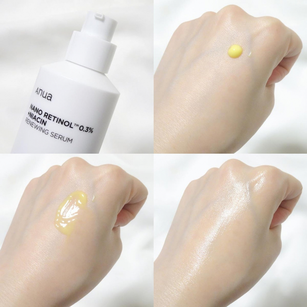 Anua Nano Retinol 0,3% + Niacin Renewing Serum обновляющая сыворотка с ретинолом и ниацинамидом