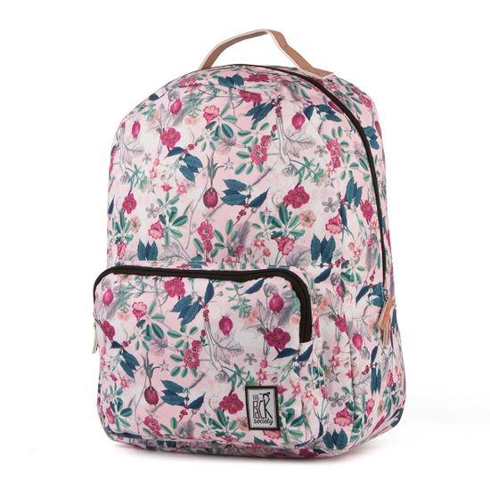 Рюкзак THE PACK SOCIETY Classic Backpack (Разноцветный (Pink Botanical Allover-77))