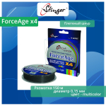 Плетеный шнур Stinger ForceAge X4 150m Multicolor 0,15