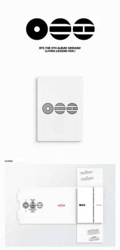 Альбом BTS - ARIRANG [Living Legend ver.]