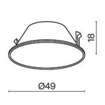 Комплектующие для светильника Technical Ring057-7-MG
