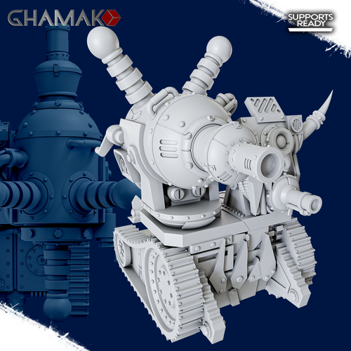 Orks Greenskins Орочья пушка миниатюра для dnd, днд, pathfinder, фентези, Настольная игра, НРИ, Варгейм, РПГ