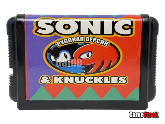 Картридж 16-Bit - SONIC 4  KNUCLE