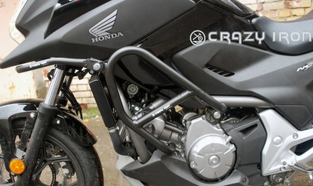 Дуги на мотоцикл HONDA NC700X NC750X с
перемычкой для крепления доп. света 12-20 CRAZY IRON