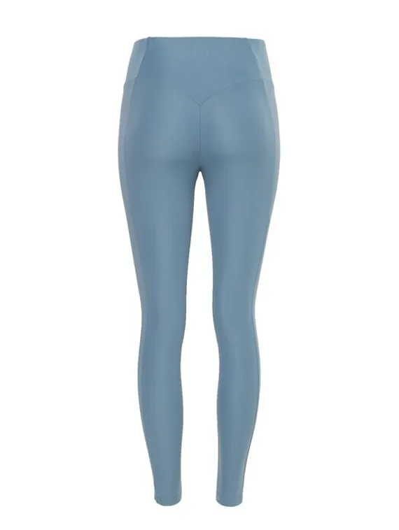 Леггинсы женские, цвет голубой, размер 44 (S)