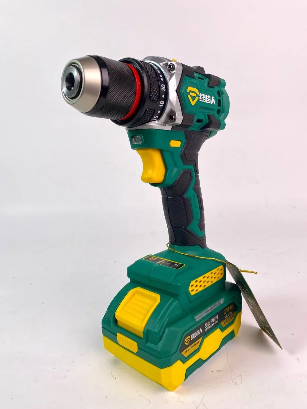 Дрель-шуруповерт, 20 В, 60 Нм, 2 АКБ