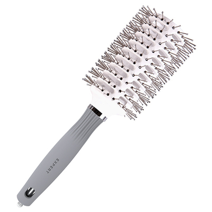 Olivia Garden Брашинг нейлон Expert Blowout Vent Double Bristles White&Grey 45мм