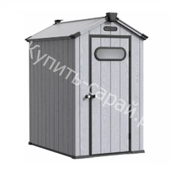 Пластиковый сарай Black Fox Summit 4x6 light grey