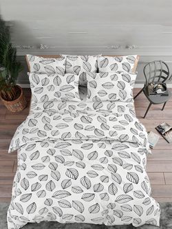 Постельное белье бязь Сказка "Осень" 1,5-сп Наволочка 50х70 см 1 шт Простынь 150x215 см Пододеяльник 145x215 см