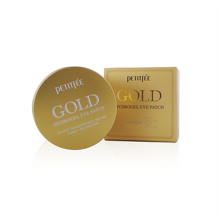 Гидрогелевые патчи с экстрактом золота PETITFEE Gold Hydrogel Eye Patch +5 Golden Complex 60 шт