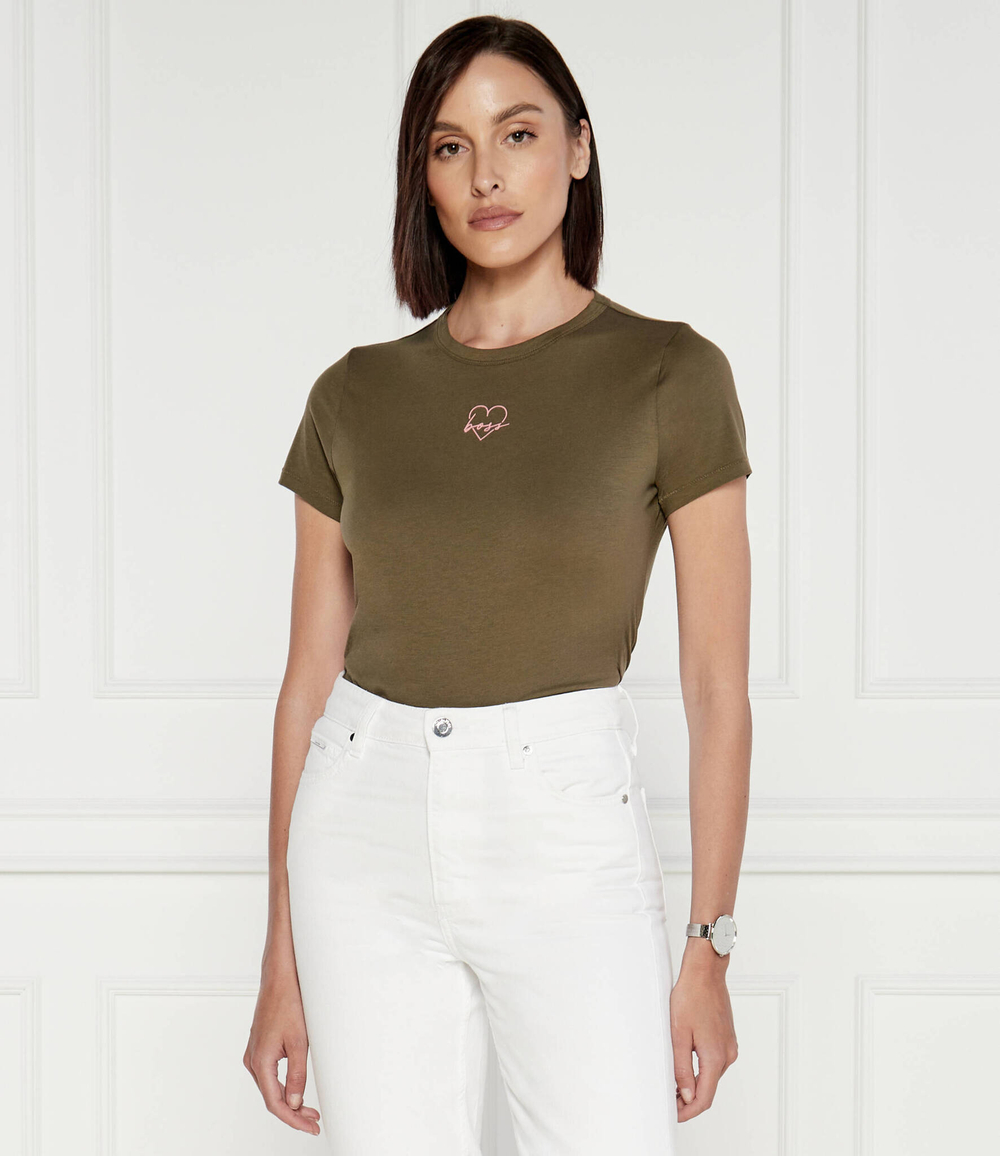 Футболка BOSS ORANGE - зеленый(50518854)