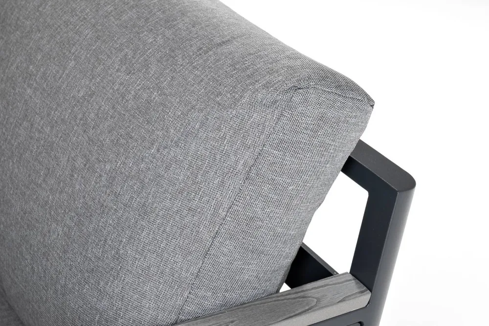 "Париж" модульная лаунж-зона садовая, цвет серый