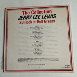 Винтажная виниловая пластинка LP Jerry Lee Lewis The Collection: 20 Rock n Roll Greats (Болгария 1988)