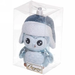 Ёлочная игрушка «Новогодний пингвин» 7*6*11 см, голубой