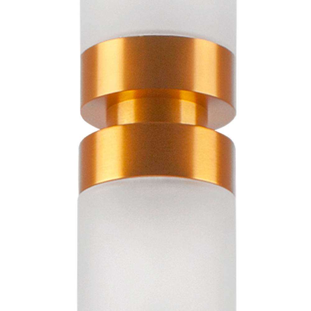 737540  2КОР! Люстра EMISFERO LED 4х6W 1200LM ЗОЛОТО/МУЛЬТИКОЛОР 3000K