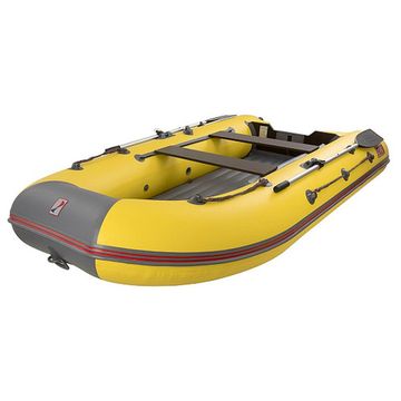 Лодка Алтай А320 надувное дно, желтый/серый (модель A-S320AS) Тонар