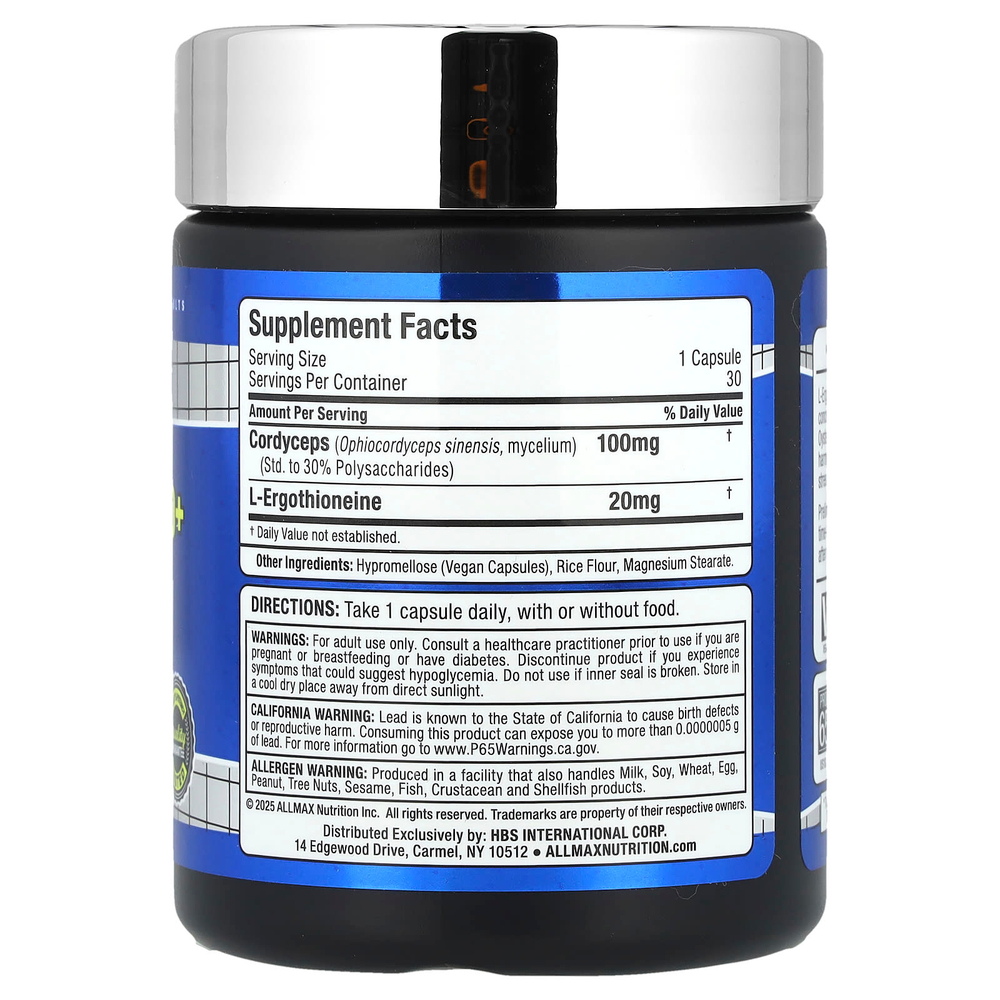 ALLMAX, EGT 20+`` 30 капсул