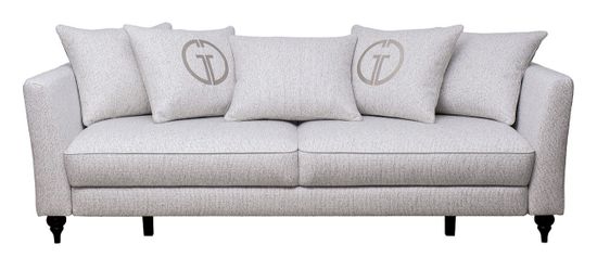 Диван Sorrento(K) 230M трехместный цвет светло-бежевый