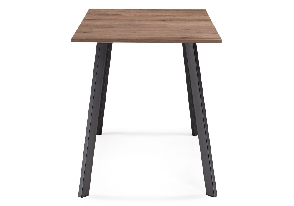 Деревянный стол Ремли 110х67х76 дуб галифакс табак / черный