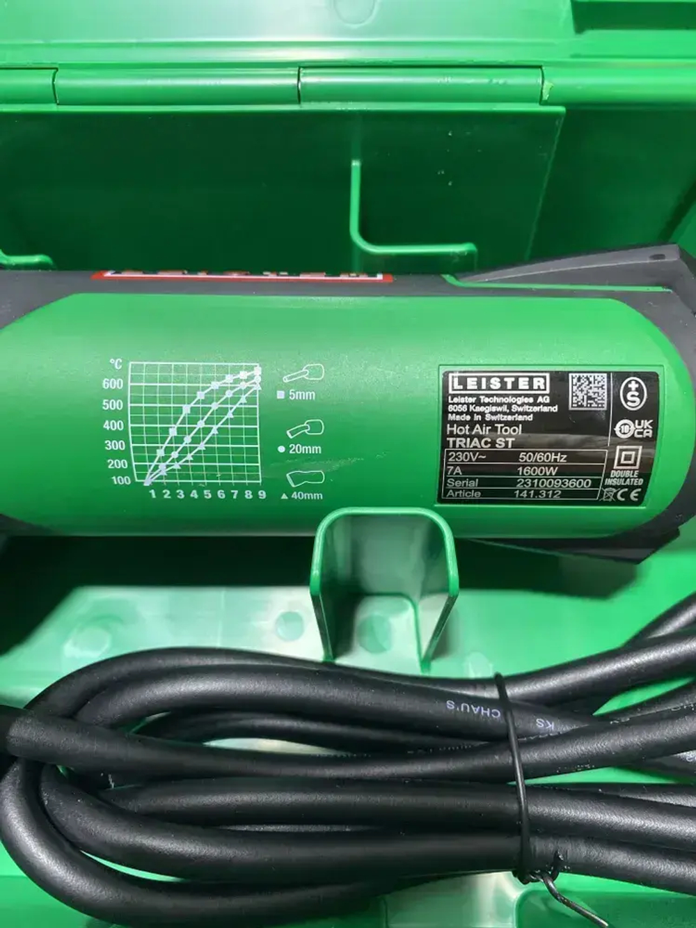 Фен строительный Leister triac ST