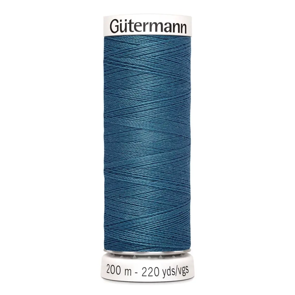Нить Sew-All 200 м, Gutermann, 903 серо-бирюзовый