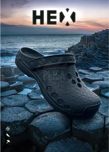 Кроксы шлепанцы Dry Walker Hex