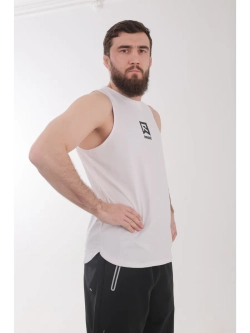 Спортивная футболка майка тренировочная без рукавов