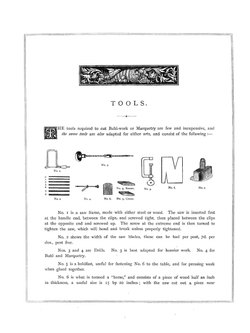 Manual of Buhl-work and marquetry. with practical instructions for learners, and ninety coloured designs | W. Bemrose