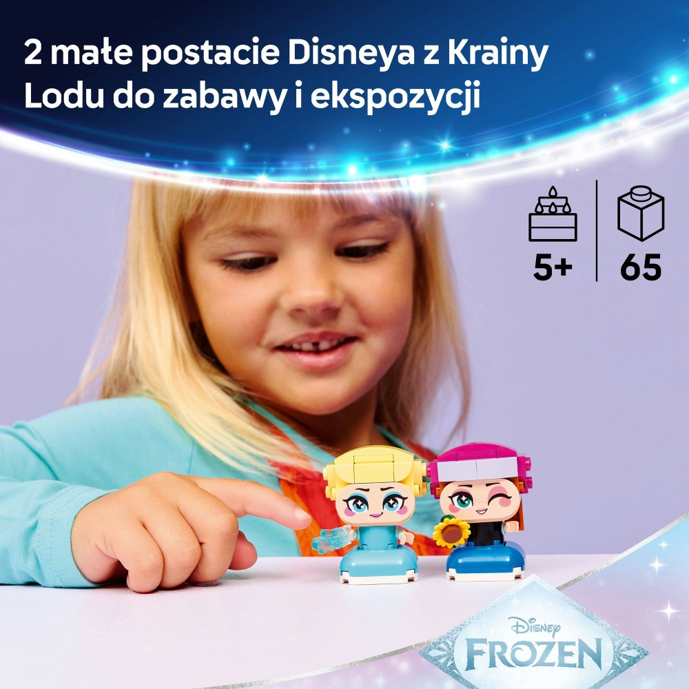 LEGO Disney Princess - Маленькая Анна и Эльза 43284