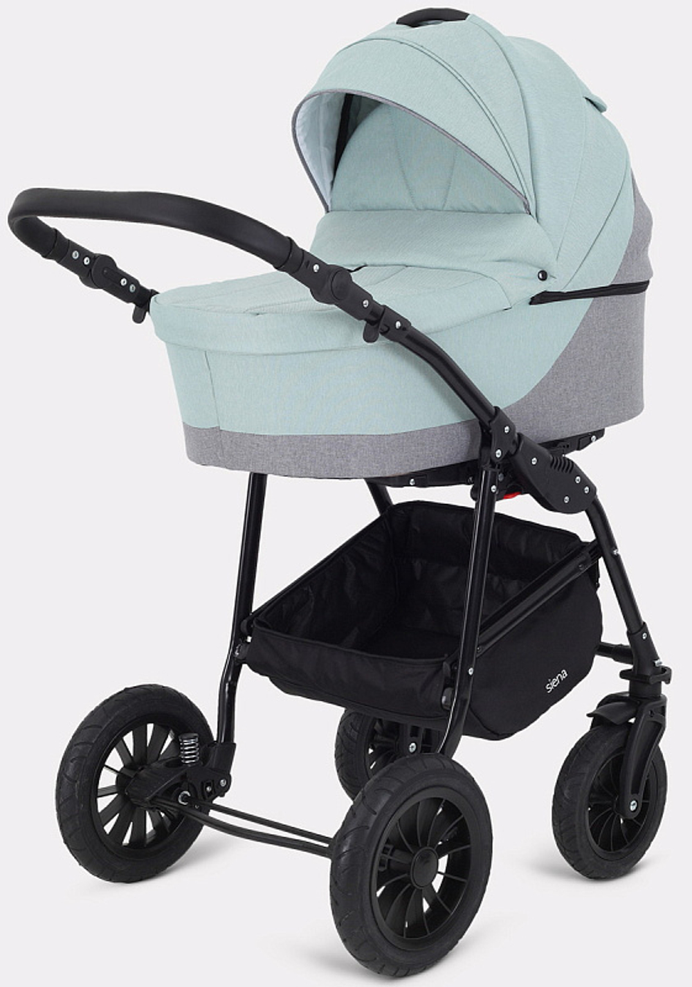 Детская коляска Rant Siena New 2 в 1 10 серый-ментоловый