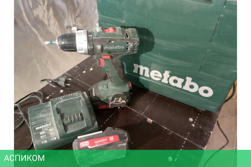 Дрель-шуруповерт Metabo BS 18 L (602321500)