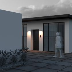 Уличный архитектурный светодиодный светильник Maytoni Shim O303WL-L5W3K