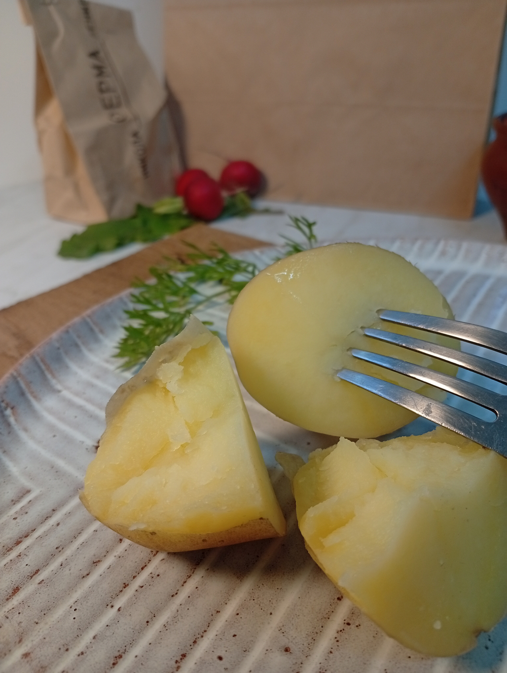 Картофель жёлтый Лисана