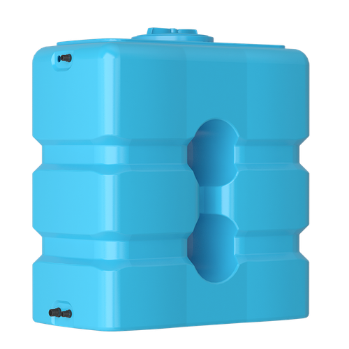 Ёмкость пластиковая пищевая Акватек ATP-1000 с поплавком 1000 л. прямоугольная (129x72x136см;синий) - арт.555994