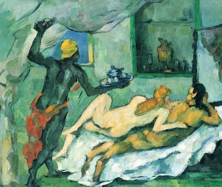 Paul Cezanne (1839-1906) - эротическое искусство французского художника Поля Сезанна. 16+