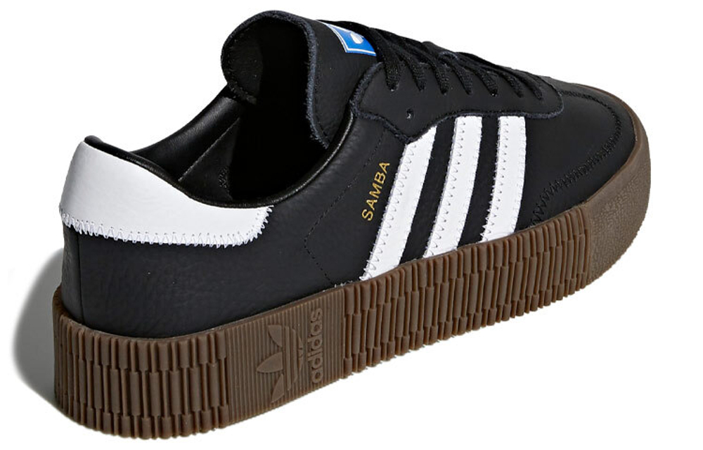 Adidas black sambarose outlet