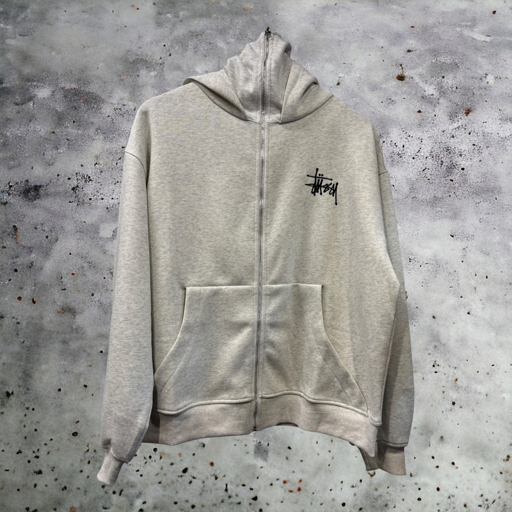 Худи Stussy #6 • Серый
