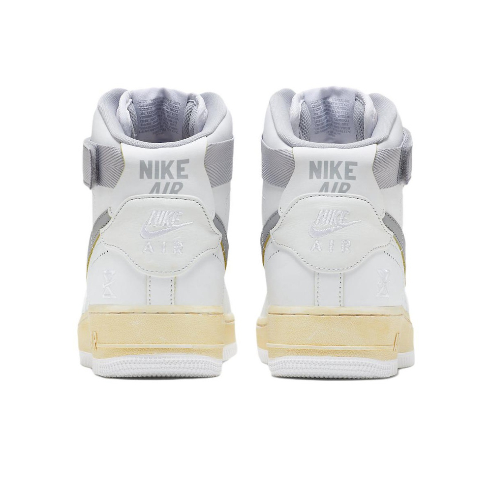 Кроссовки Nike Air Force 1 High Premium White Wolf Grey